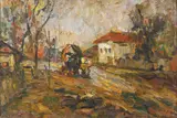 Rudolf Schweitzer–Cumpăna, Peisaj (uliță de sat)