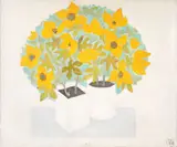 Floarea-soarelui by Constantin Piliuță, 1979, ulei pe pânză, sold Jun 2019
