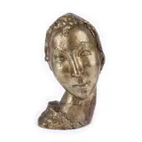 Visare by Ion Irimescu, 1997, bronz patinat, sold Jun 2019