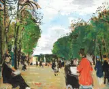 Francisc Gall, Jardin du Luxembourg