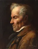 Emanoil Panaiteanu Bardasare, Portret de nobil, 1873, ulei pe pânză