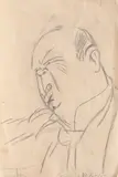 Victor Ion Popa, Arșinel, creion pe hârtie