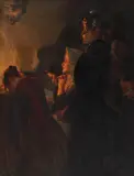 Hans Volkmer, Rugăciune, ulei pe pânză