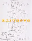 Georg Baselitz, Baselitz în cătușe, 2007, tuș pe hârtie montată pe carton