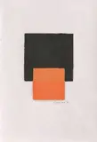 Vasile Dobrian, Iarnă, 1993, xilogravură