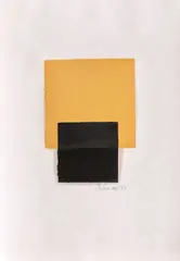 Vasile Dobrian, Vară, 1993, xilogravură