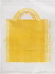 Ion Nicodim, Omagiu câmpului galben, 1972, cromolitografie
