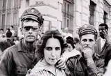 Militari pe străzile din New York by Henri Cartier-Bresson, fotografie alb-negru, offered May 2019