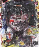 Aurel Cojan, La femme avec les yeux bleus, ulei pe pânză