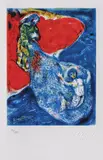 Abdallah pescarul by Marc Chagall, cromolitografie, sold May 2019