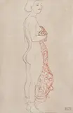 Gustav Klimt, Nud cu spatele