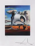 Ruinele atavismului by Salvador Dalí, cromolitografie, sold May 2019