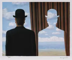 René Magritte, Decalcomania, cromolitografie