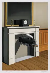 René Magritte, Durata stabilită, cromolitografie