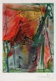 Cavalerul morţii by Salvador Dalí, cromolitografie, sold May 2019
