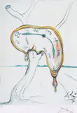 Scurgerea timpului by Salvador Dalí, 1977, cromolitografie, sold May 2019