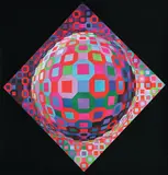 Victor Vasarely, Planetary, serigrafie