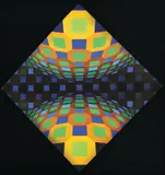 Victor Vasarely, Ondocto-re, serigrafie