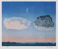 Lupta Argonnei by René Magritte, cromolitografie, sold May 2019