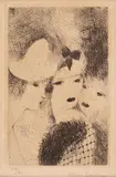Marie Laurencin, Trei doamne, acvaforte