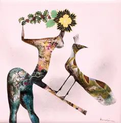 Jules Perahim, Îmblânzitorul de păsări, ceramică
