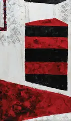 Lucian Păiș, Maramureș (Liniște, Zbucium, Echilibru, Tradiții românești), 2018, acrilic pe pânză