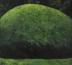 Adrian Ghenie, Landscape, 2004, ulei pe pânză