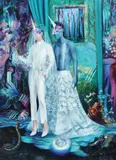 Lady Love III by Oana Farcaș, 2018, ulei pe pânză, offered Apr 2019