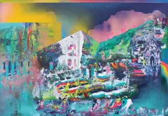 Melting Point by Norbert Dako-Graff, 2019, ulei pe pânză, offered Apr 2019