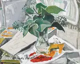 Alma Redlinger, Iederă, 2009, ulei pe pânză