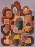 George Saru, Diptych, 1998, ulei pe pânză