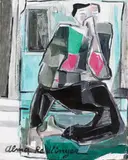 Alma Redlinger, Melancolie, 2010, ulei pe pânză