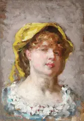 Nicolae Grigorescu, Hangița, 1864-1866, ulei pe pânză