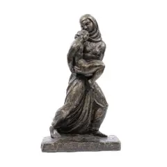 Maternitate by Cornel Medrea, bronz, sold Mar 2019