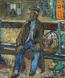 Francisc Gall, Amicul din Paris (Place du Tertre)