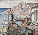 Ion Theodorescu-Sion, Poetul Ovidiu la malul mării