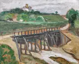 Peisaj din Provence by Theodor Pallady, ulei pe carton, offered Mar 2019