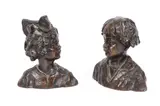 Richard Hette, Frățiori, 1926, bronz