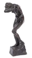 Spiridon Georgescu, Eva rușinată, 1963, bronz