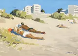 Dimitrie Știubei, La plajă