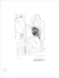 Pablo Picasso, Modelul artistului, acvaforte