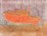 Marină by Alexandru Ciucurencu, acuarelă pe hârtie, sold Feb 2019