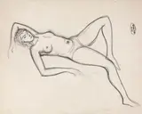 André Derain, Nud, creion pe hârtie
