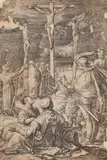 Peter Carl Geisser, Răstignirea, acvaforte