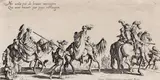 Jacques Callot, Exodul din Israel, acvaforte și gravură cu dăltița