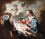Giambattista Pittoni, Naşterea lui Iisus, ulei pe pânză