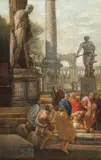 Giovanni Paolo Panini, Peisaj roman cu ruine, ulei pe pânză