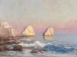 Jenő Kárpáthy, Capri, ulei pe pânză