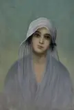 Gustave-Claude-Étienne Courtois, Inocență, pastel pe carton