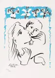 Femmes du Monde Entier by Pablo Picasso, cromolitografie, sold Feb 2019